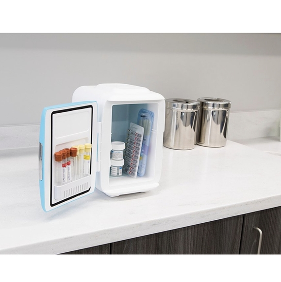 Cooluli - Classic 0.1 Cu. Ft. Mini Fridge - White - Picture 11 of 16